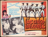 F248-OS CINCO FALCES NEGROS - Los Cinco Halcones - 1962 - Luiz Aguilar-Marina Camacho