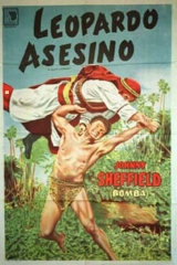 D013-BOMBA, LEOPARDO ASSASSINO - Killer Leopard - 1954 - Johnny Sheffield-Beverly Garland