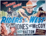 F255-BUCK JONES-Centauros Vingadores - Riders Of The West - 1942 - Buck Jones-Raymond Hatton-Sarah Padden