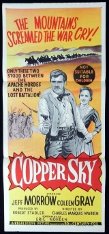 B087-CU DE COBRE - Copper Sky - 1957 - Jeff Morrow-Coleen Gray