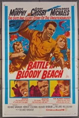C040-BATALHA NA PRAIA SANGRENTA - Battle At Bloody Beach - 1961 - Audie Murphy-Dolores Michaels-Marjorie Stapp