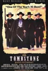 B156-TOMBSTONE, A JUSTIA ESTA CHEGANDO - Tombstone - 1993 - Kurt Russel-Charlton Heston-Val Kilmer