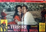 D116-O TERROR DA MASCARA VERMELHA - Il Terrore Della Maschera Rossa - 1960 - Lex Barker-Chelo Alonso-Livio Lorenzon