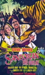 D186-SANDOKAN, O GRANDE - Sandokan, La Tigre Di Mompracem - 1963 - Steve Reeves-Genevive Grad-Andrea Bosic