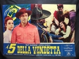 E051-5 GIGANTES DO TEXAS - I 5 Della Vendetta - 1966 - Guy Madison-Monica Randall-Vassil Karis