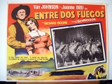 H188-CORAES DIVIDIDOS - Siege At Red River - 1954 - Van Johnson-Joanne Dru-Richard Boone