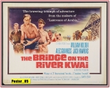 F060-A PONTE DO RIO KWAI - The Bridge On The River Kwai - 1957 - William Holden-Alec Guinness-Jack Hawkins