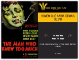 G103-O HOMEM QUE SABIA DEMAIS - The Man Who Knew Too Much - 1934