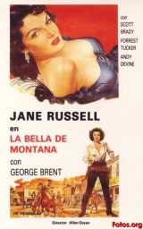 F117-BELA E BANDIDA - Montana Belle - 1952 - Jane Russell-Forrest Tucker-Andy Devine