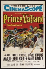 G159-O PRNCIPE VALENTE - Prince Valiant - 1954 - Sterling Hayden-Debra Paget-Robert Wagner