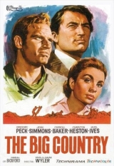 C118-DA TERRA NASCEM OS HOMENS - The Big Country - 1958 - Charlton Heston-Jean Simmons-Burl Ives