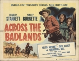 I013-DURANGO KID-Terra De Bandoleiros - Across The Badlands - 1950