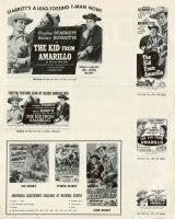 D038-(2x1)DURANGO KID-Contrabandistas Da Fronteira+Senda Do Fogo - The Kid f r o m Amarillo+The Blazing Trail - 1951+1949 - Charles Starrett-Smiley Bu