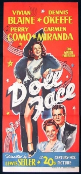 F168-(SEM LEG)SONHOS DE ESTRELAS - Doll Face - 1945 - Carmen Miranda-Vivian Blaine-Dennis O’Keefe