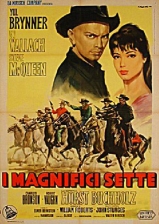 I066-SETE HOMENS E UM DESTINO - The Magnificent Seven - 1960 - Charles Bronson-Robert Voughn-Yul Brynner-Steve McQueen-Eli Wallach