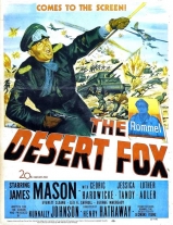 F176-A RAPOSA DO DESERTO - The Desert Fox: The Story Of Rommel - 1951