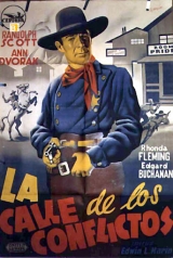 I021-RUA DOS CONFLITOS - Abilene Town - 1946 - Randolph Scott-Rhonda Fleming-Lloyd Bridges