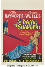 C061-A DAMA DE SHANGHAI - The Lady f r o m Shanghai - 1947 - Rita Hayworth-Orson Welles-Ted De Corsia