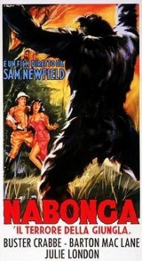 C168-NABONGA, O GORILA - Nabonga - 1944 - Buster Crabbe-Julie London-Fifi D&rsquo;orsay-Ray Corrigan