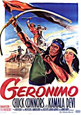 I073-SANGUE DE APACHE - Geronimo - 1962 - Chuck Connors-Kamala Devi-Adam West