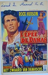 B202-A ESPADA DE DAMASCO - The Golden Blade - 1953 - Rock Hudson-Piper Laurie-Gene Evans