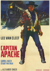 D037-CAPITO APACHE - Captain Apache - 1971 - Lee Van Cleef-Carroll Baker-Stuart Whitman-Elisa Monts