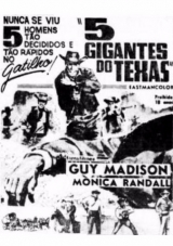E051-5 GIGANTES DO TEXAS - I 5 Della Vendetta - 1966 - Guy Madison-Monica Randall-Vassil Karis