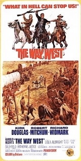 H094-DESBRAVANDO O OESTE - The Way West - 1967 -Robert Mitchum-Sally Field-Kirk Douglas-Richard Widmark-Jack Elam