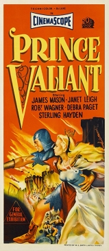 G159-O PRNCIPE VALENTE - Prince Valiant - 1954 - Sterling Hayden-Janet Leigh-James Mason