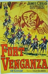 G166-CDIGO DE GUERREIROS - Fort Vengeance - 1953 - James Craig-Rita Moreno-Keith Carser