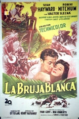 G173-FEITIO BRANCO - White Witch Doctor - 1953 - Robert Mitchum-Susan Hayward-Walter Slezak