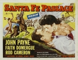A203-(DUB)MASSACRE TRAIOEIRO/Celerados Do Oeste - Santa Fe Passage - 1955 - John Payne-Faith Domergue-Rod Cameron