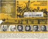 G016-A MAIOR HISTRIA DE TODOS OS TEMPOS - The Greatest Story Ever Told - 1965