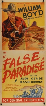 G231-HOPALONG CASSIDY-O Vingador Do Texas - False Paradise - 1948 - William Boyd-Elaine Ribley