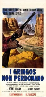 I032-A GUIA NEGRA DE SANTA F - Die Schawarzen Adler Von Santa Fe - 1965 - Brad Harris-Joachim Hansen-Helga Sommerfield