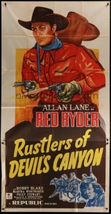 I096-ROCKY LANE-Quadrilha Do Vale - Rustlers Of Devil’s Canyon - 1947 - Allan Rocky Lane-Martha Wentworth-Emmett Lynn