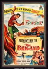 H086-O REI E O AVENTUREIRO - The Brigand - 1952 - Anthony Dexter-Judy Lawrance-Anthony Quinn