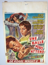 F226-APS A TEMPESTADE - A Bullet Is Waiting - 1954 - Rory Calhoun-Jean Simmons-Stephen McNally
