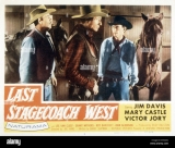 D040-A LTIMA DILIGNCIA OESTE - Last Stagecoach West - 1957 - Jim Davis-Mary Castle-Lee Van Cleef-Roy Barcroft