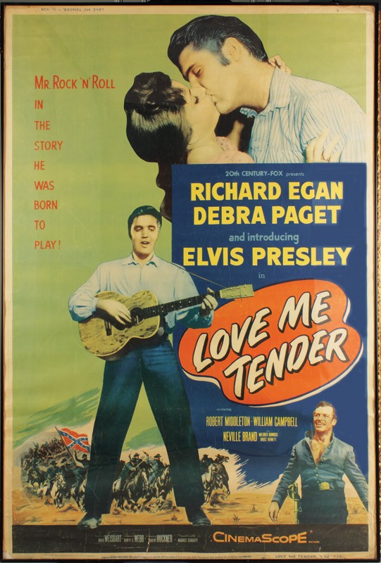 A011-AMA-ME COM TERNURA - Love Me Tender - 1956 - Richard Egan-Debra Paget-Elves Presley-James Drury