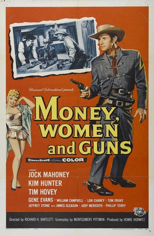 A033-FALTA UM PARA VINGAR - Money Women And Guns - 1958
