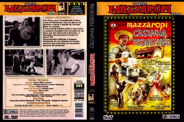 DVD Filme Mazzaropi em Casinha Pequenina Volume 9 - Accordes Magazine