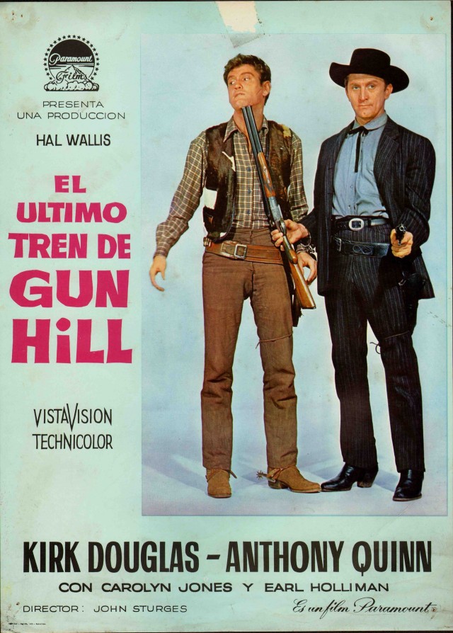 Видео DUELO DE TITÃS - LAST TRAIN FROM GUN HILL (USA, 1959) Dublado em  Português - Subtitles in English