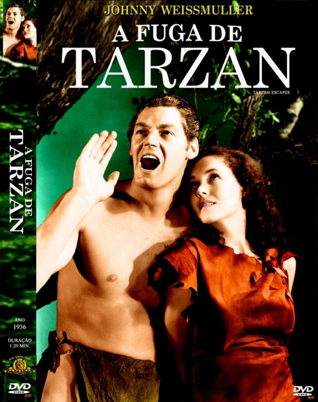 D057 2x1tarzan O Filho Das Selvasa Fuga De Tarzan Tarzan The Ape