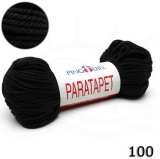 Lã Paratapet - cor 100 preto