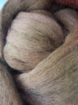 Lã de carneiro natural, lã penteada corriedale crua  100g