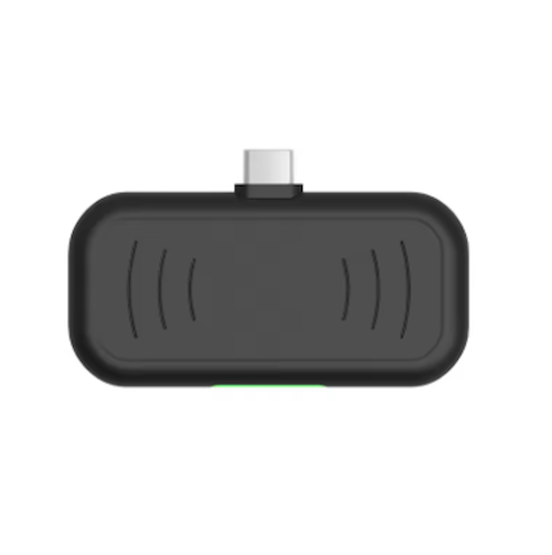 Mini Leitor RFID UHF 5V 902-928MHz/865-868MHz USB-C Emulador de Teclado ISO18000-6C