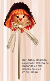 ROSTINHO ESPANTALHO NO PALITO