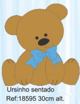 URSINHO SENTADO 30 CM
