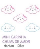 Aplique Nuvem Chuva Amor - 5 und